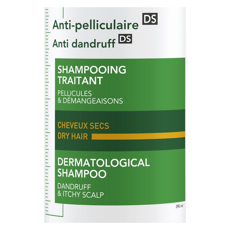 VICHY - DERCOS ANTI DANDRUFF DS SHAMPOOING TRAITANT CHEVEUX SECS VICHY - DERCOS ANTI DANDRUFF DS SHAMPOOING TRAITANT CHEVEUX SECS