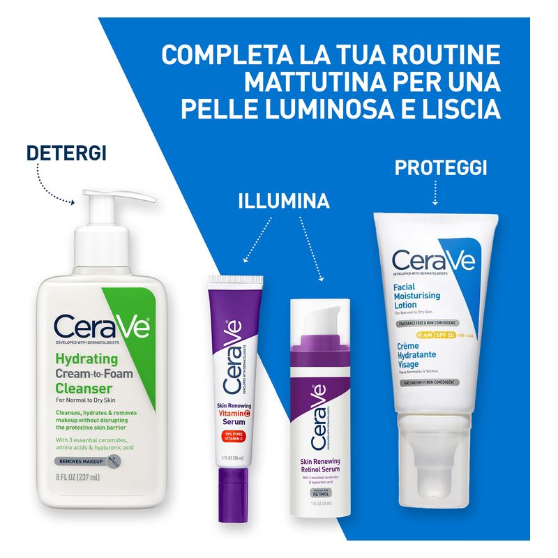 CERAVE - SKIN RENEWING SERUM CON VITAMINA C CERAVE - SKIN RENEWING SERUM CON VITAMINA C