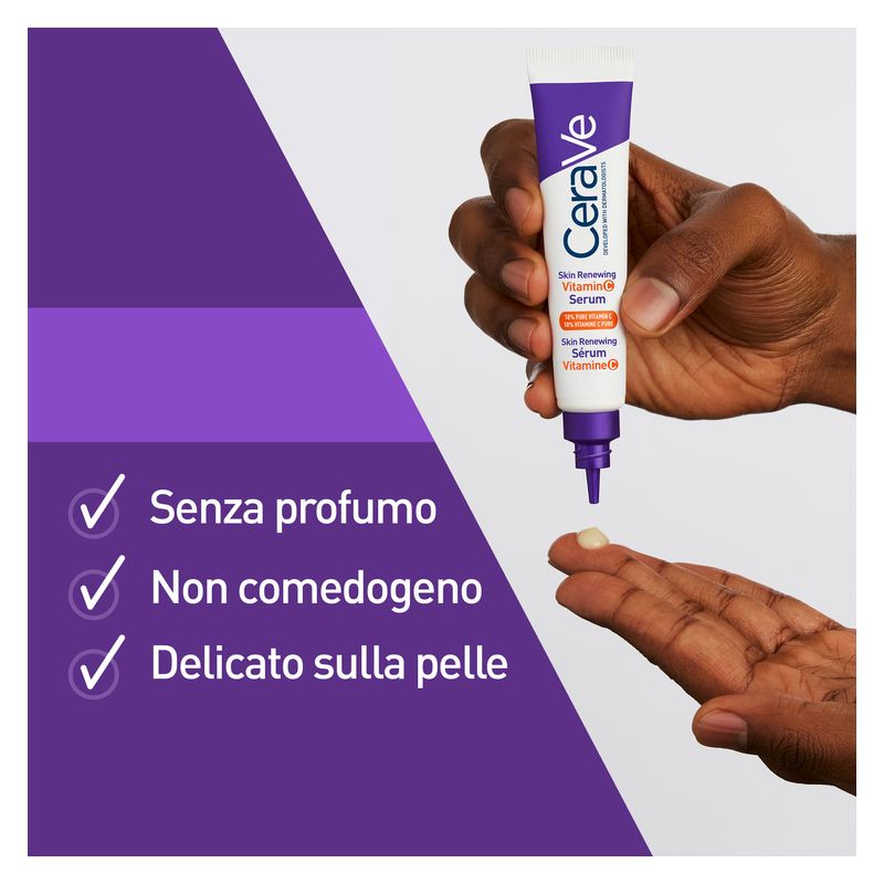 CERAVE - SKIN RENEWING SERUM CON VITAMINA C CERAVE - SKIN RENEWING SERUM CON VITAMINA C