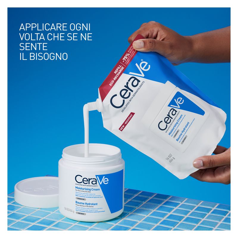 CERAVE - Crema Idratante Per Pelli Secche E Molto Secche Senza Profumo