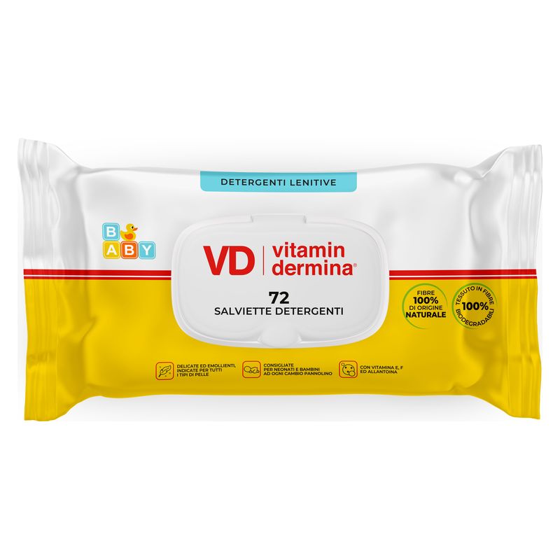 VITAMINDERMINA - BABY SALVIETTE DETERGENTI VITAMINDERMINA - BABY SALVIETTE DETERGENTI