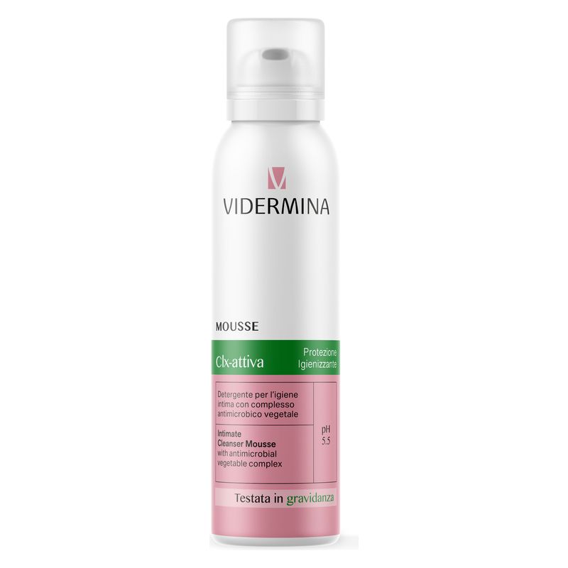 VIDERMINA - MOUSSE CLX-ATTIVA PROTEZIONE IGIENIZZANTE PH 5.5 VIDERMINA - MOUSSE CLX-ATTIVA PROTEZIONE IGIENIZZANTE PH 5.5