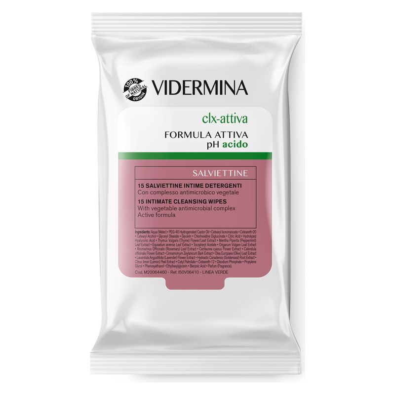 VIDERMINA - CLX-ATTIVA PH ACISO SALVIETTINE VIDERMINA - CLX-ATTIVA PH ACISO SALVIETTINE