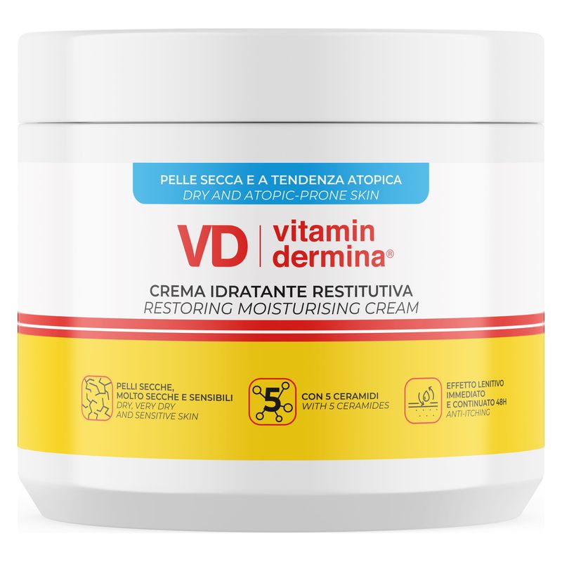 VITAMINDERMINA - CREMA IDRATANTE RESTITUTIVA PELLE SECCA E A TENDENZA ATOPICA VITAMINDERMINA - CREMA IDRATANTE RESTITUTIVA PELLE SECCA E A TENDENZA ATOPICA