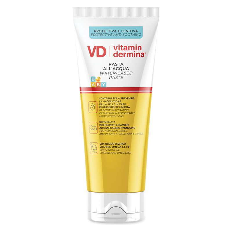 VITAMINDERMINA - PASTA ALL'ACQUA PROTETTIVA E LENITIVA VITAMINDERMINA - PASTA ALL'ACQUA PROTETTIVA E LENITIVA