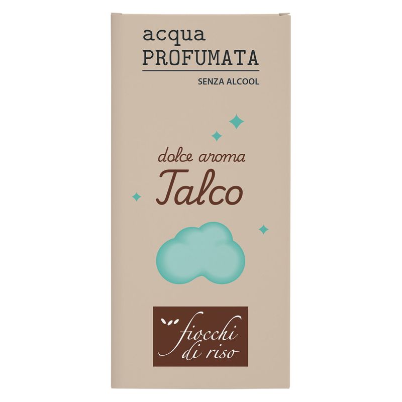 Fiocchi di Riso - ACQUA PROFUMATA DOLCE AROMA TALCO Fiocchi di Riso - ACQUA PROFUMATA DOLCE AROMA TALCO