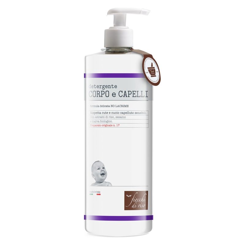 Fiocchi di Riso - DETERGENTE CORPO E CAPELLI Fiocchi di Riso - DETERGENTE CORPO E CAPELLI