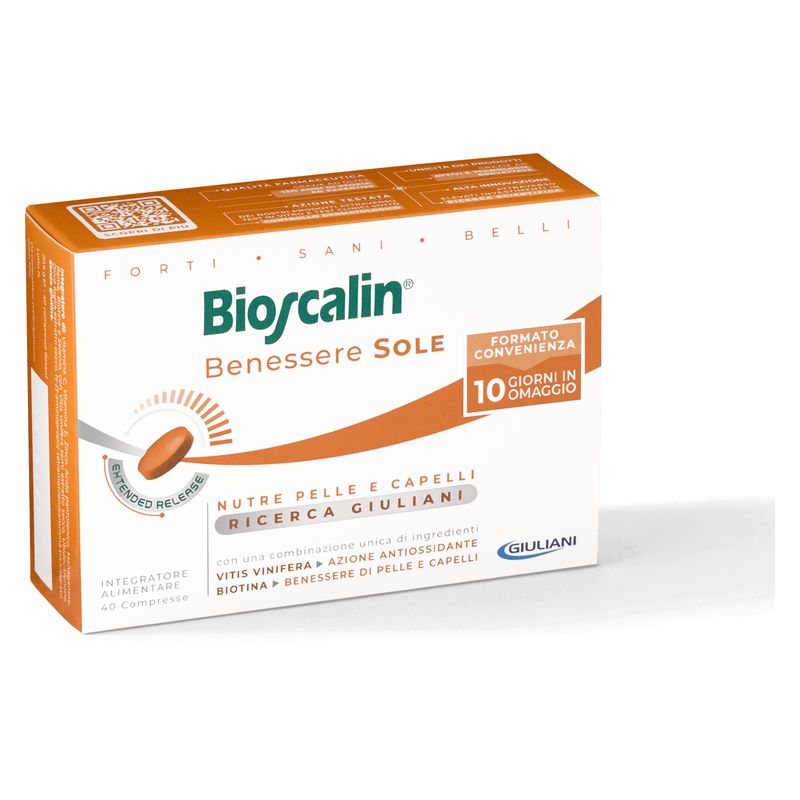 BIOSCALIN - BENESSERE SOLE INTEGRATORE ALIMENTARE COMPRESSE BIOSCALIN - BENESSERE SOLE INTEGRATORE ALIMENTARE COMPRESSE