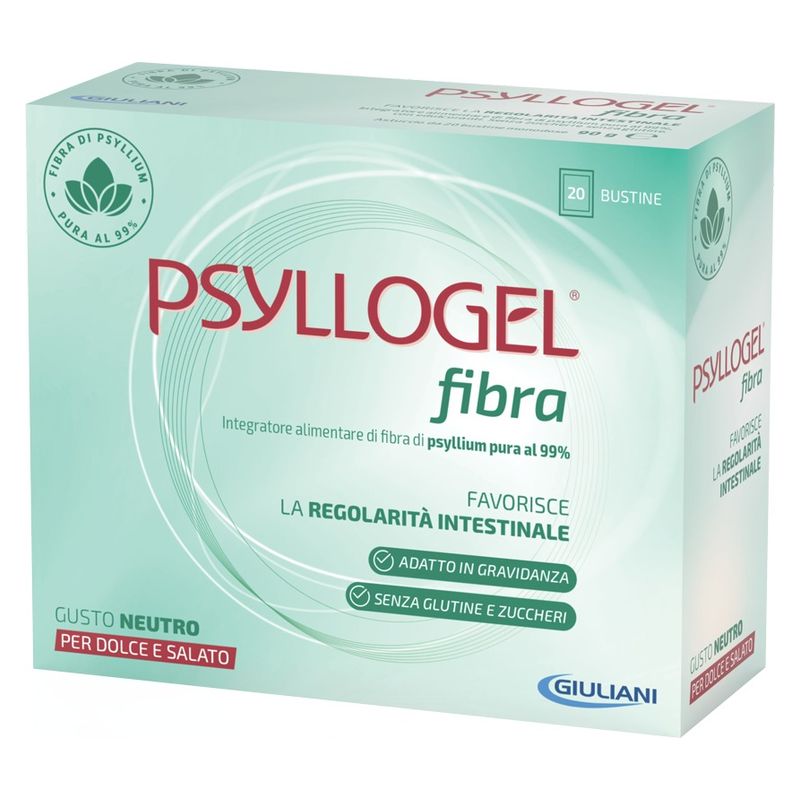 GIULIANI - PSYLLOGEL FIBRA INTEGRATORE ALIMENTARE BUSTINE GUSTO NEUTRO GIULIANI - PSYLLOGEL FIBRA INTEGRATORE ALIMENTARE BUSTINE GUSTO NEUTRO
