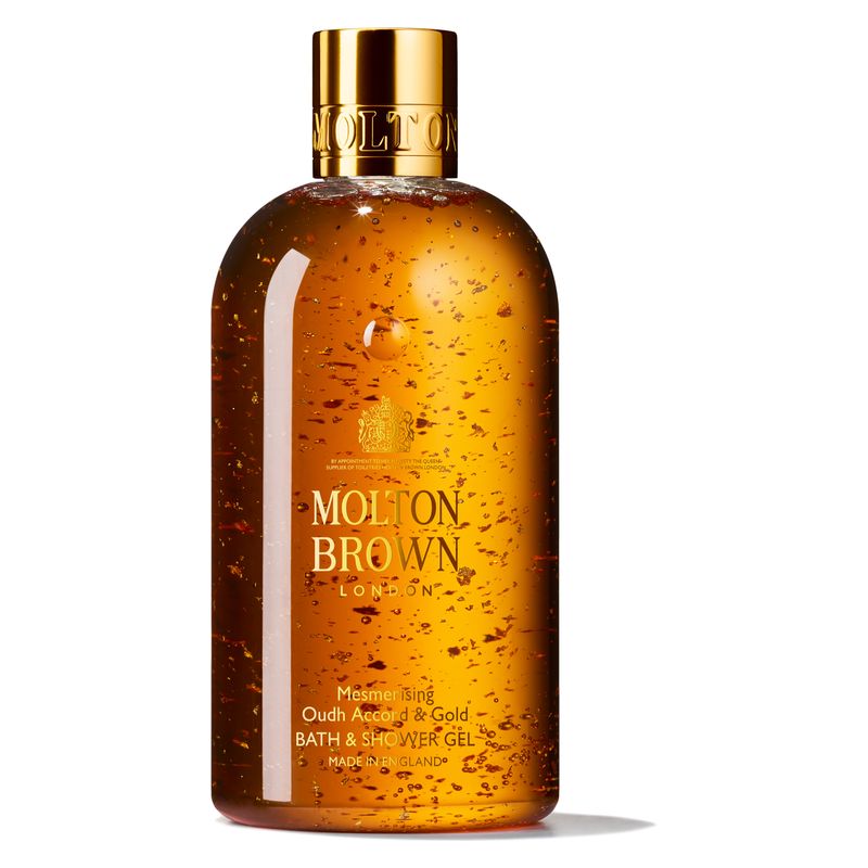 MOLTON BROWN - MESMERISING OUDH ACCORD & GOLD BATH & SHOWER GEL 300ML MOLTON BROWN - MESMERISING OUDH ACCORD & GOLD BATH & SHOWER GEL 300ML