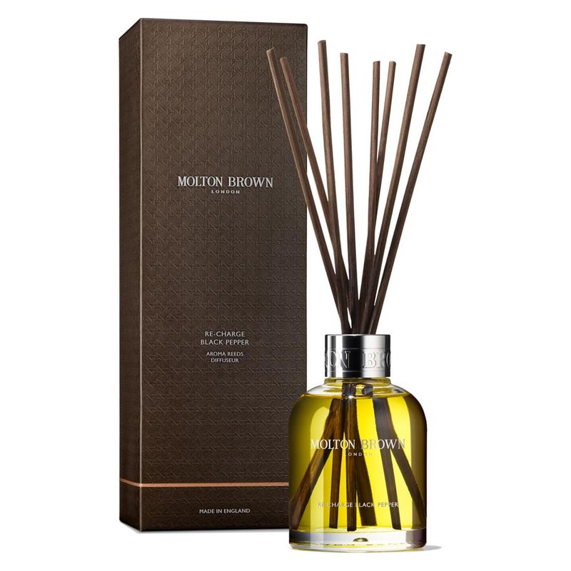 MOLTON BROWN - RE-CHARGE BLACK PEPPER AROMA REEDS DIFFUSER MOLTON BROWN - RE-CHARGE BLACK PEPPER AROMA REEDS DIFFUSER