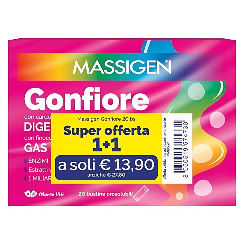 MASSIGEN - MASSIGEN GONFIORE BUSTINE OROSOLUBILI MASSIGEN - MASSIGEN GONFIORE BUSTINE OROSOLUBILI