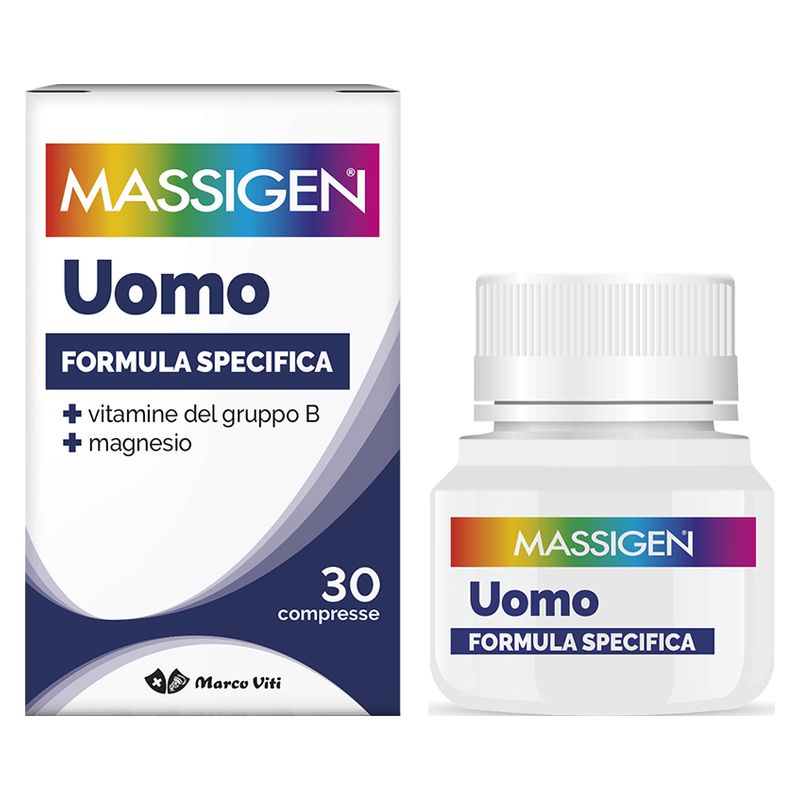 DR. MARCO VITI - MASSIGEN UOMO FORMULA SPECIFICA COMPRESSE DR. MARCO VITI - MASSIGEN UOMO FORMULA SPECIFICA COMPRESSE