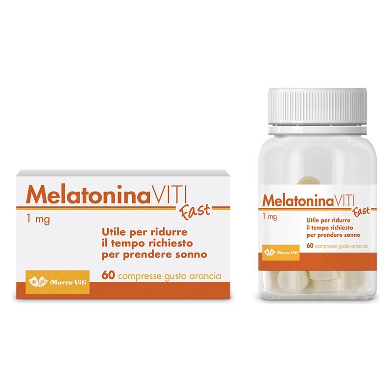 DR. MARCO VITI - MELATONINA VITI FAST 1 MG GUSTA ARANCIA COMPRESSE DR. MARCO VITI - MELATONINA VITI FAST 1 MG GUSTA ARANCIA COMPRESSE