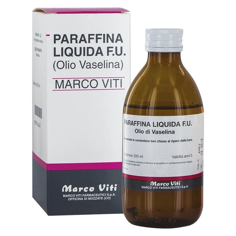 DR. MARCO VITI - PARAFFINA LIQUIDA F.U. (OLIO VASELINA) DR. MARCO VITI - PARAFFINA LIQUIDA F.U. (OLIO VASELINA)