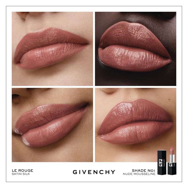 Givenchy - LE ROUGE SATIN SILK - rossetto satinato su misura Givenchy - LE ROUGE SATIN SILK - rossetto satinato su misura