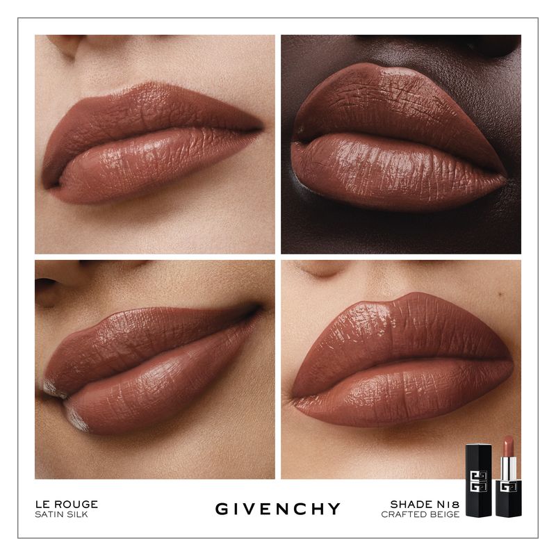 Givenchy - LE ROUGE SATIN SILK - rossetto satinato su misura Givenchy - LE ROUGE SATIN SILK - rossetto satinato su misura