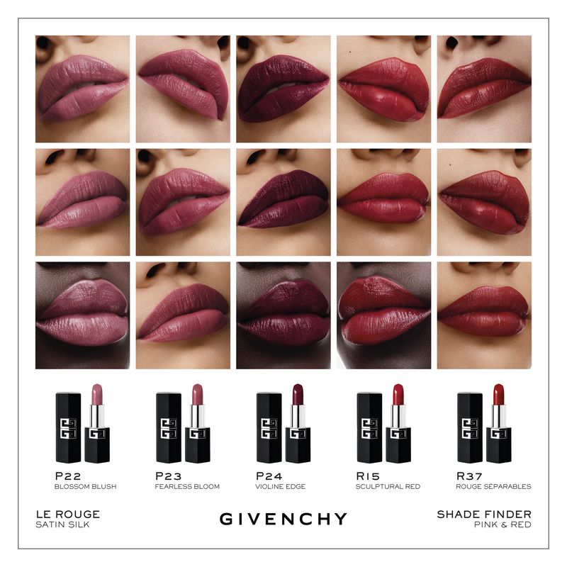 Givenchy - LE ROUGE SATIN SILK - rossetto satinato su misura Givenchy - LE ROUGE SATIN SILK - rossetto satinato su misura