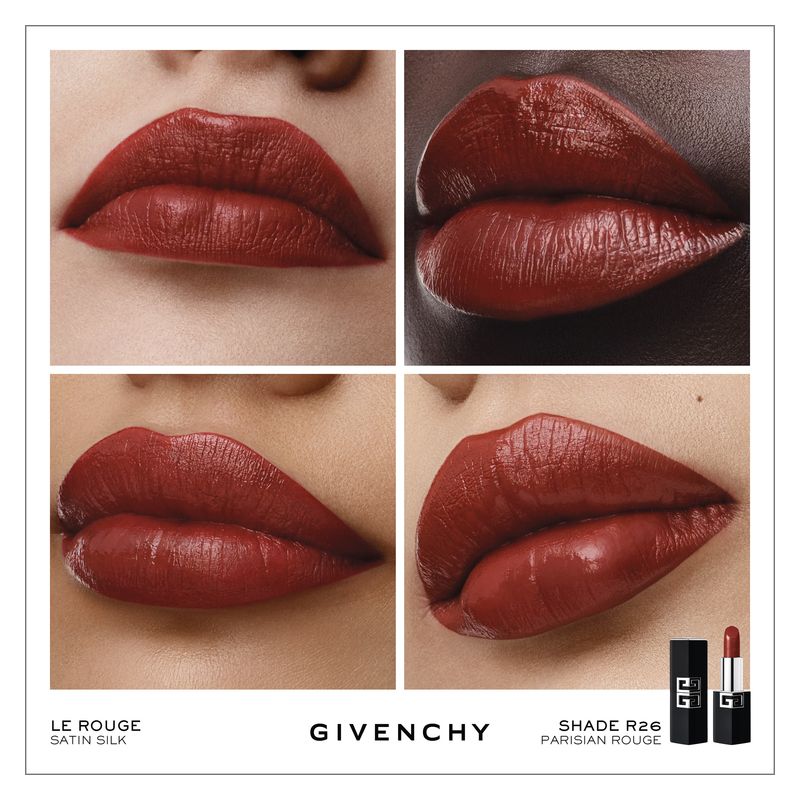 Givenchy - LE ROUGE SATIN SILK - rossetto satinato su misura Givenchy - LE ROUGE SATIN SILK - rossetto satinato su misura