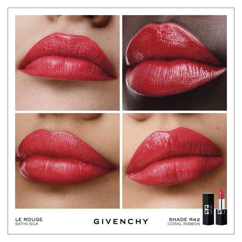 Givenchy - LE ROUGE SATIN SILK - rossetto satinato su misura Givenchy - LE ROUGE SATIN SILK - rossetto satinato su misura