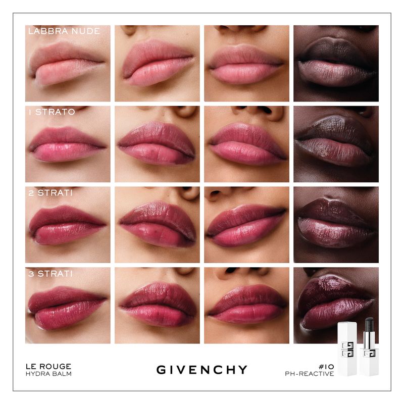 Givenchy - LE ROUGE HYDRA BALM - Il balsamo su misura ultra nutriente Givenchy - LE ROUGE HYDRA BALM - Il balsamo su misura ultra nutriente