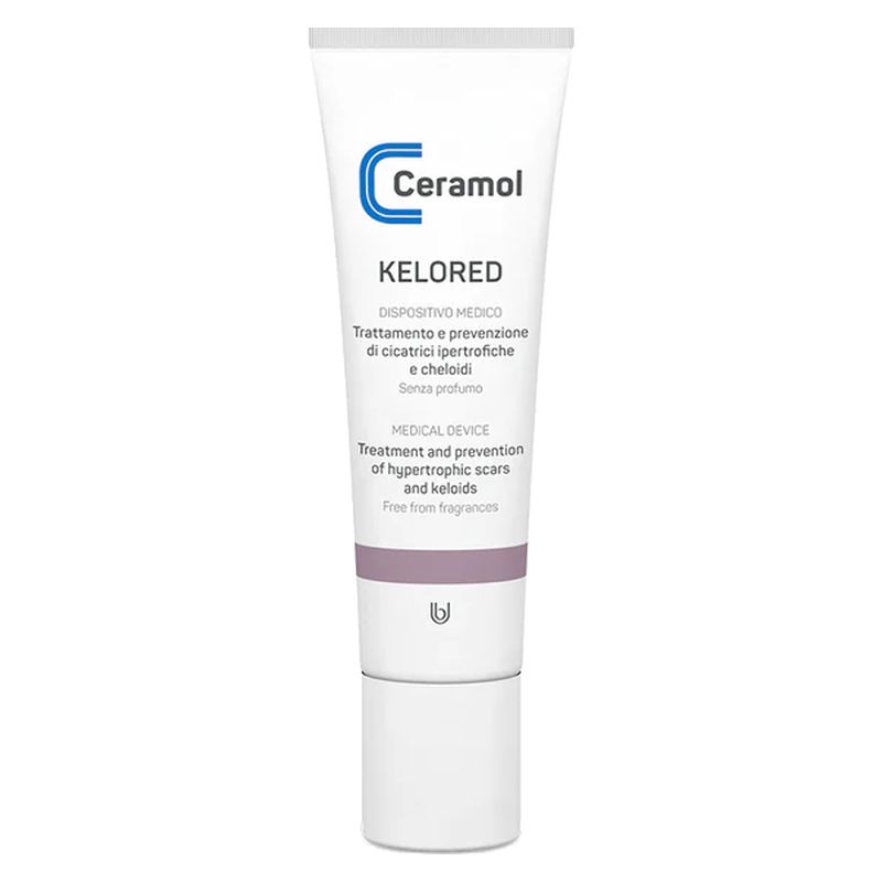 CERAMOL - KELORED TRATTAMENTO E PREVENZIONE DI CICATRICI IPERTROFICHE E CHELOIDI CERAMOL - KELORED TRATTAMENTO E PREVENZIONE DI CICATRICI IPERTROFICHE E CHELOIDI