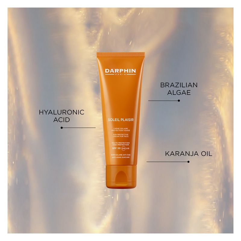 Darphin - SOLEIL PLAISIR CRèME SOLAIRE PROTECTION VISAGE SPF 50 Darphin - SOLEIL PLAISIR CRèME SOLAIRE PROTECTION VISAGE SPF 50