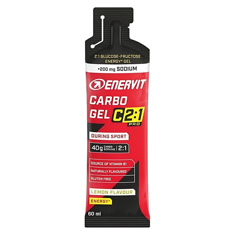 ENERVIT - CARBO GEL C2:1PRO +200 mg SODIUM LEMON FLAVOUR ENERVIT - CARBO GEL C2:1PRO +200 mg SODIUM LEMON FLAVOUR