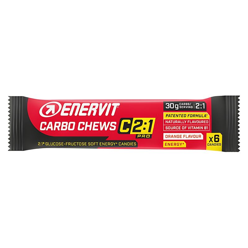 ENERVIT - Carbo Chews C2:1PRO ORANGE FLAVOUR ENERVIT - Carbo Chews C2:1PRO ORANGE FLAVOUR