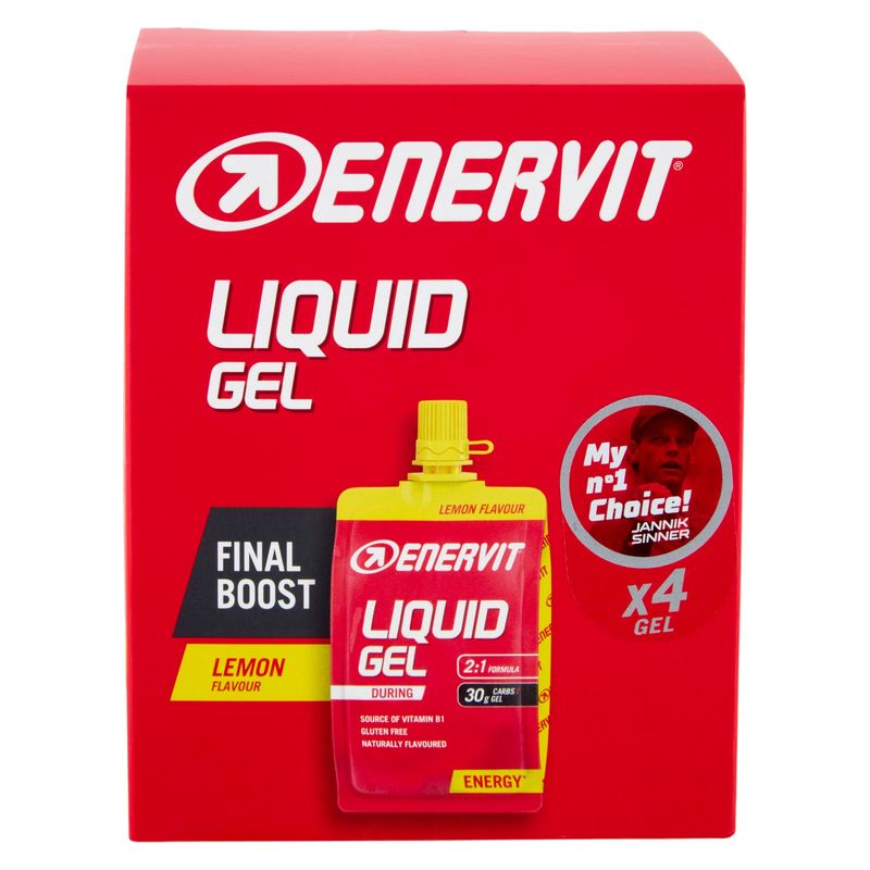 ENERVIT - LIQUID GEL LEMON FLAVOUR ENERVIT - LIQUID GEL LEMON FLAVOUR