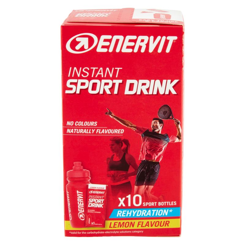 ENERVIT - INSTANT SPORT DRINK LEMON FLAVOUR BUSTINE ENERVIT - INSTANT SPORT DRINK LEMON FLAVOUR BUSTINE