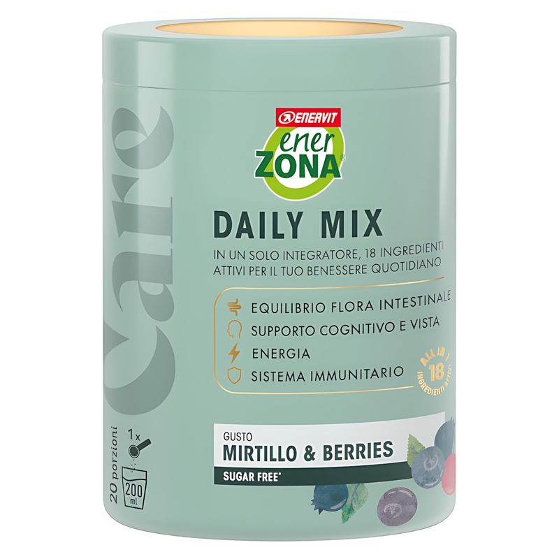 ENERVIT - ENERZONA CARE DAILY MIX INTEGRATORE MIRTILLO & BERRIES ENERVIT - ENERZONA CARE DAILY MIX INTEGRATORE MIRTILLO & BERRIES