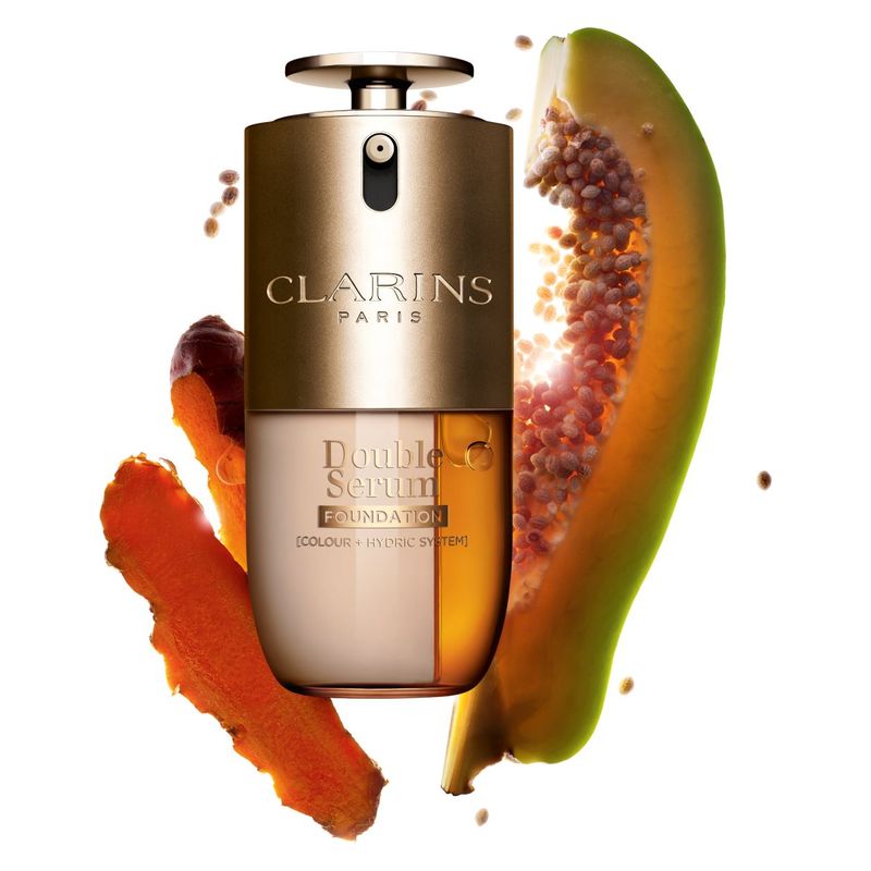 Clarins - DOUBLE SERUM FOUNDATION Clarins - DOUBLE SERUM FOUNDATION