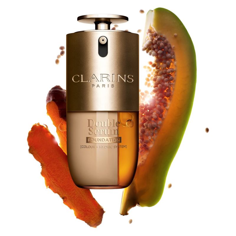 Clarins - DOUBLE SERUM FOUNDATION Clarins - DOUBLE SERUM FOUNDATION