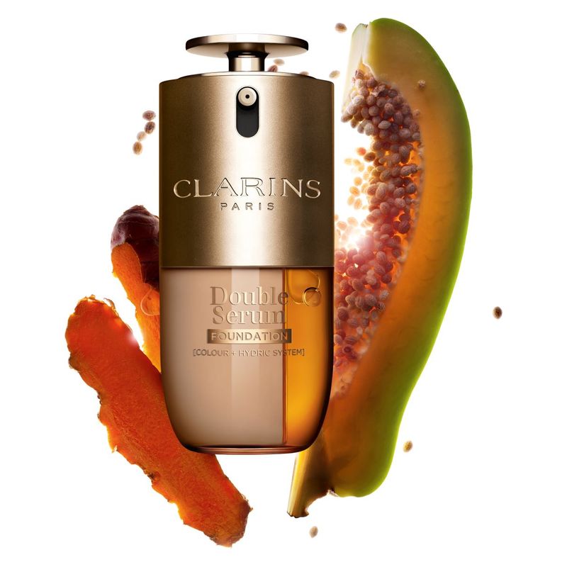 Clarins - DOUBLE SERUM FOUNDATION Clarins - DOUBLE SERUM FOUNDATION