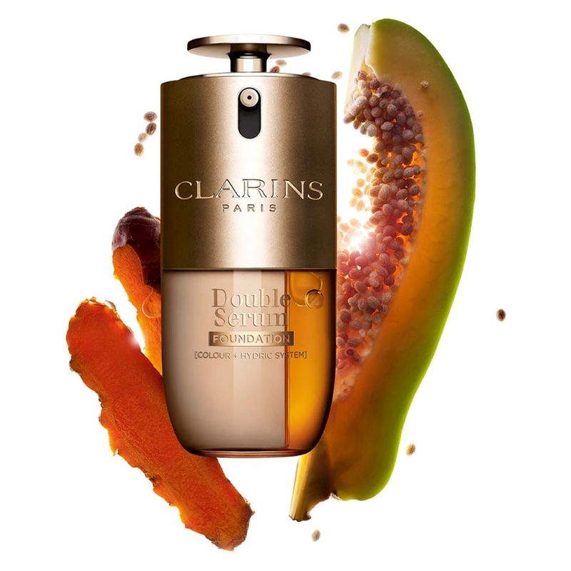 Clarins - DOUBLE SERUM FOUNDATION Clarins - DOUBLE SERUM FOUNDATION