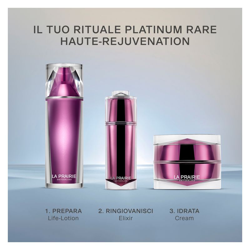 LA PRAIRIE - PLATINUM RARE HAUTE REJUVENATION CREAM LA PRAIRIE - PLATINUM RARE HAUTE REJUVENATION CREAM
