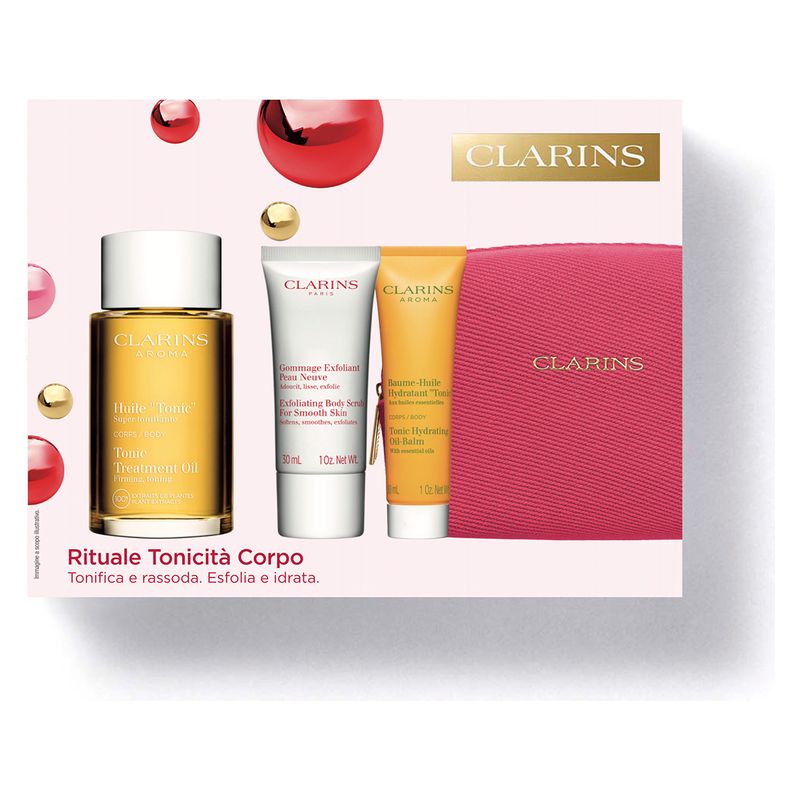 Clarins - COFANETTO HUILE TONIC