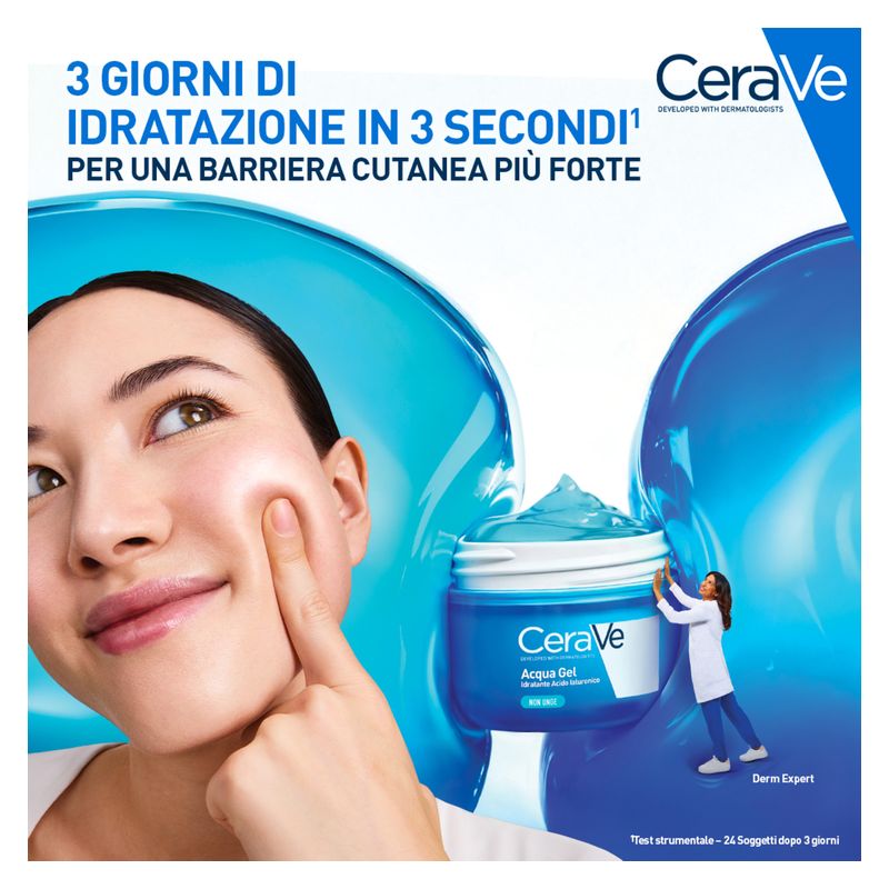 CERAVE - ACQUA GEL IDRATANTE ACIDO IALURONICO