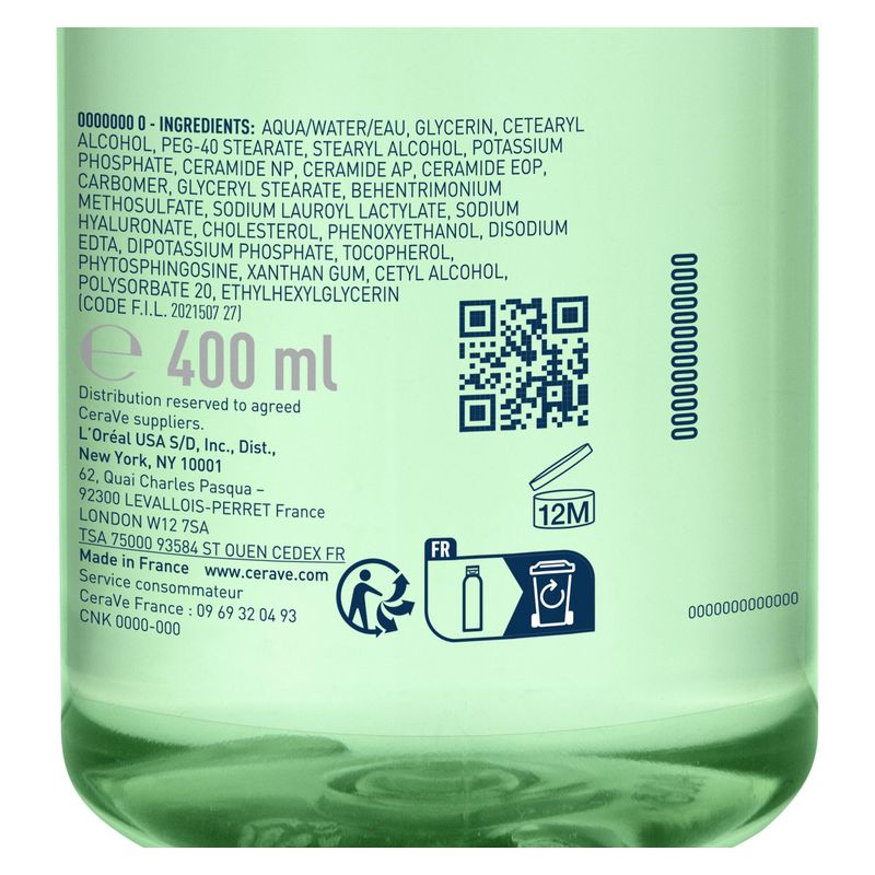 CERAVE - ACQUA MICELLARE IDRATANTE PER PELLI DA NORAMLI A SECCHE ACIDO IALURONICO