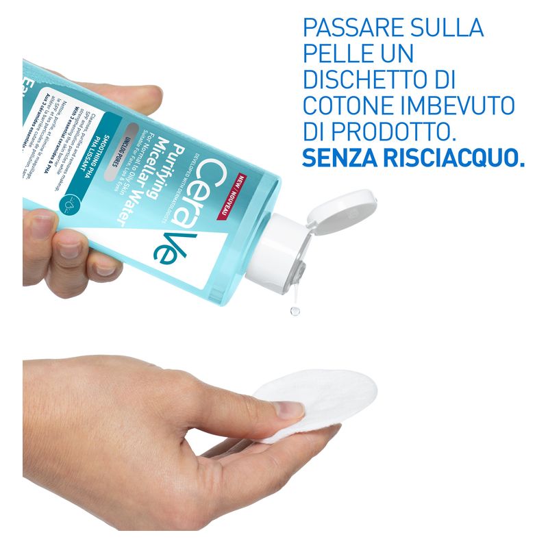 CERAVE - ACQUA MICELLARE PURIFICANTE PER PELLI DA NORMALI A GRASSE