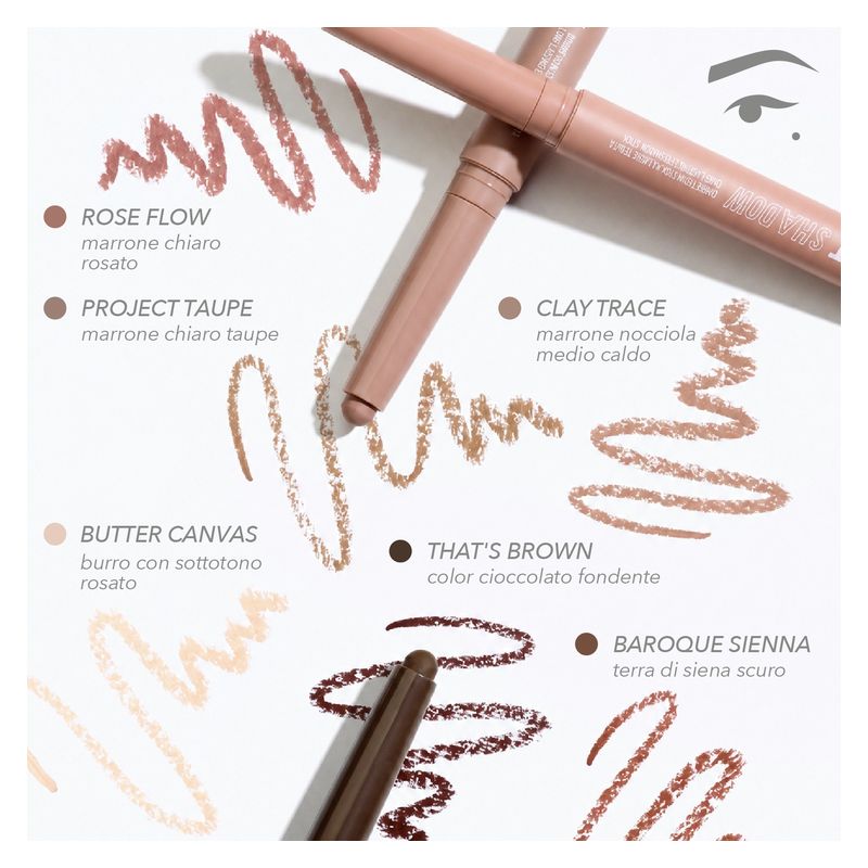 MULAC - ART SHADOW LONG-LASTING EYESHADOW STICK - OMBRETTO IN STICK A LUNGA TENUTA MULAC - ART SHADOW LONG-LASTING EYESHADOW STICK - OMBRETTO IN STICK A LUNGA TENUTA