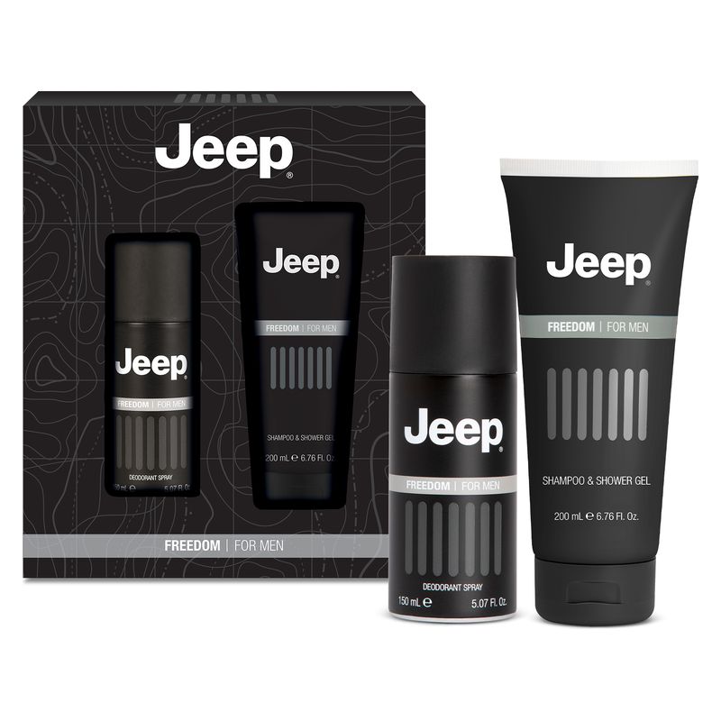 JEEP - COFANETTO FREEDOM DEODORANTE + SHOWER GEL JEEP - COFANETTO FREEDOM DEODORANTE + SHOWER GEL