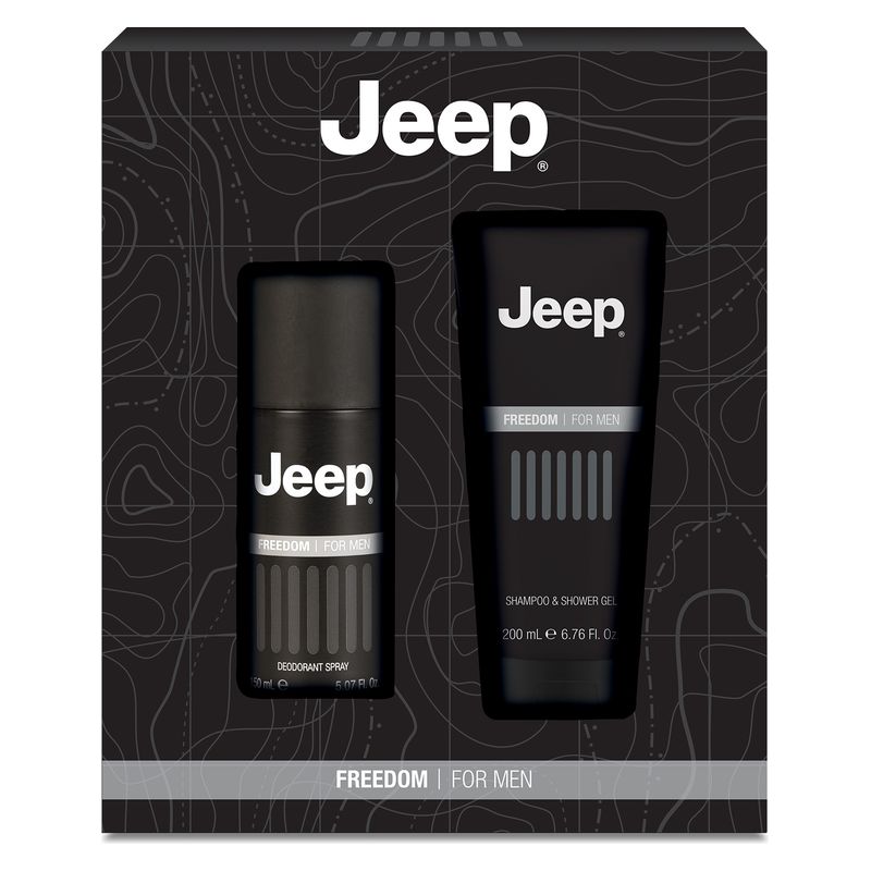 JEEP - COFANETTO FREEDOM DEODORANTE + SHOWER GEL JEEP - COFANETTO FREEDOM DEODORANTE + SHOWER GEL