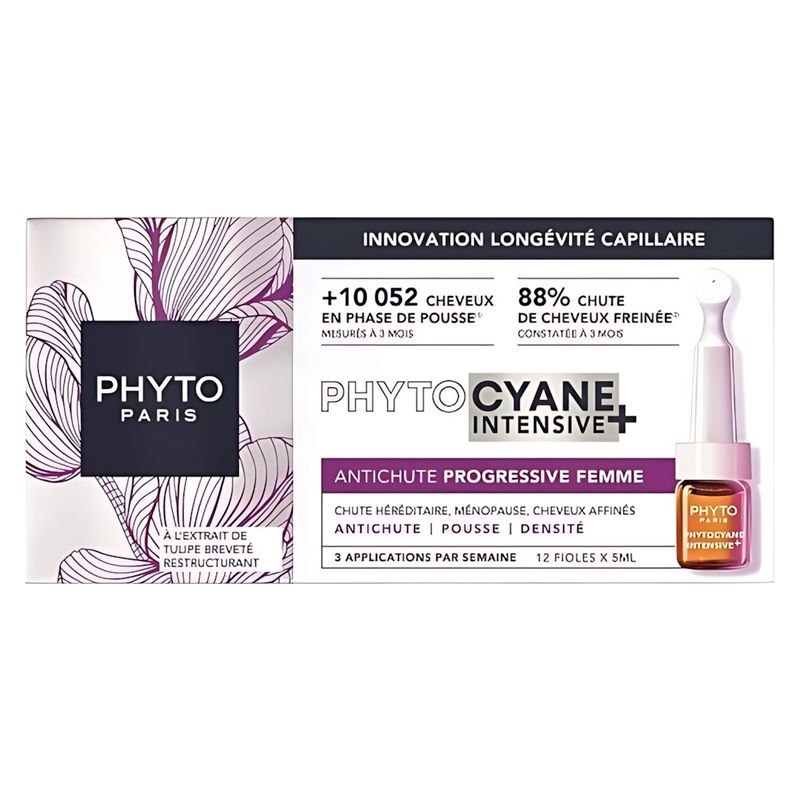 PHYTO - PHYTOCYANE INTENSIVE+ ANTICHUTE PROGRESSIVE FEMME PHYTO - PHYTOCYANE INTENSIVE+ ANTICHUTE PROGRESSIVE FEMME