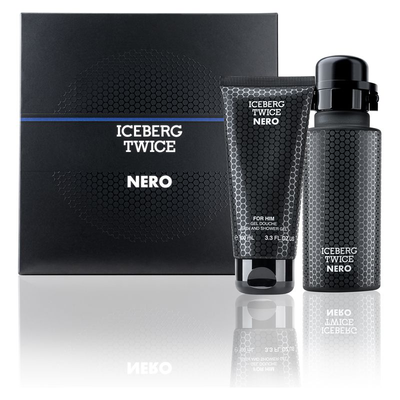 Iceberg - COFANETTO TWICE NERO FOR HIM Iceberg - COFANETTO TWICE NERO FOR HIM