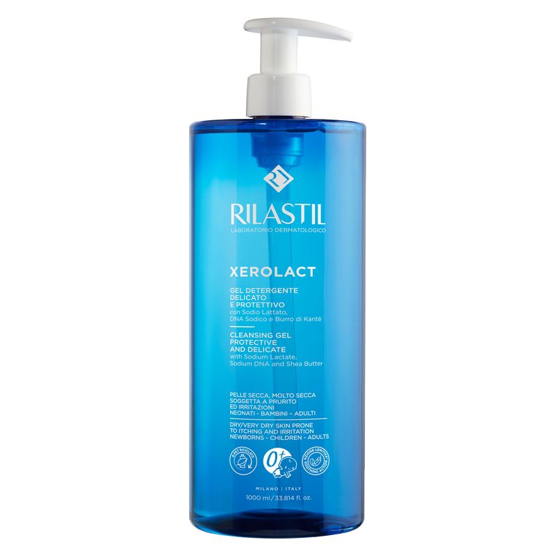 RILASTIL - XEROLACT GEL DETERGENTE DELICATO E PROTETTIVO PELLE SECCA, MOLTO SECCA SOGGETTA A PRURITO ED IRRITAZIONI RILASTIL - XEROLACT GEL DETERGENTE DELICATO E PROTETTIVO PELLE SECCA, MOLTO SECCA SOGGETTA A PRURITO ED IRRITAZIONI