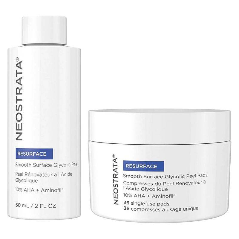 NEOSTRATA - RESURFACE SMOOTH SURFACE GLYCOLIC PEEL + PADS NEOSTRATA - RESURFACE SMOOTH SURFACE GLYCOLIC PEEL + PADS