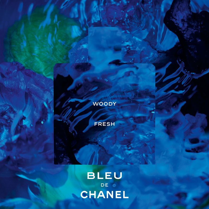 CHANEL Bleu De Chanel, Eau de Toilette Uomo, 50 ml Spray, Profumo maschile aromatico-boschivo con note di agrumi, cedro e sandalo