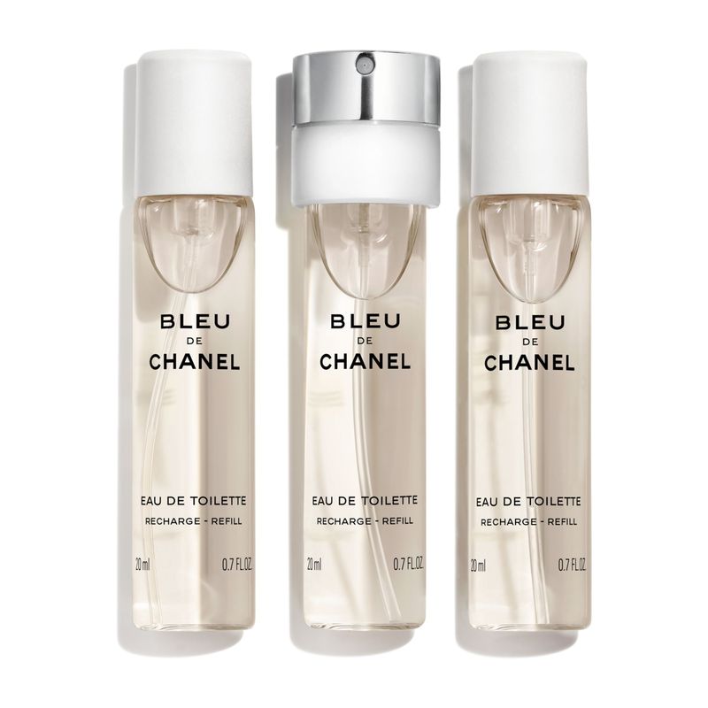 CHANEL Bleu De Chanel, Twist and Spray Set di Ricariche Eau de